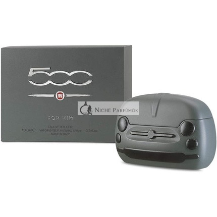 FIAT Fiat 500 for Him Eau de Toilette Men's Perfume with Gritty and Sparkling Contrasts 100ml