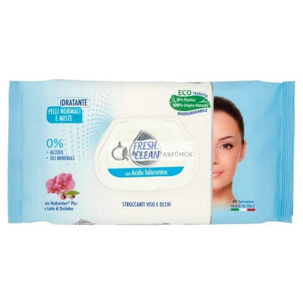 Fresh Clean Makeup Remover Wipes 48 pcs for Normal Skin