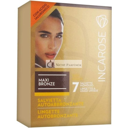 Incarose Maxi Bronze 7 Self-Tanning Wipes
