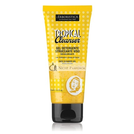 L'Erboristica Athena's Tropical Cleanser Vintage Face Cleansing Gel with Probiotic and Coconut Water 125ml