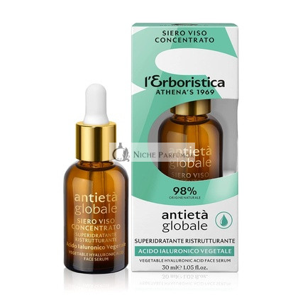 L'Erboristica Serum Concentrate with Plant-Based Hyaluronic Acid 30ml