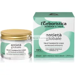   Herbal Anti-Ageing Global Intensive Anti-Wrinkle Treatment 50ml with Vegetable Collagen Omega3 and Omega6