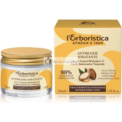 Erboristica Argan Oil + Hyaluronic Acid Face Cream 50ml