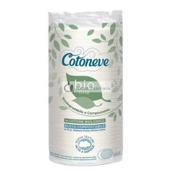   COTONEVE Bio Line Organic Cotton Maxi Oval Makeup Remover Pads 50 Count