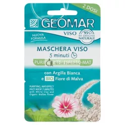 GEOMAR Deep Cleansing Face Mask with White Clay 2x7.5ml