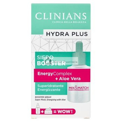 Clinians Hydra Plus Serum Booster Energy Complex Aloe Vera 30 Ml