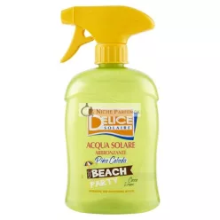   DELICE SOLAIRE Bronze Solar Water Beach Party Piña Colada 500ml Tanning Water for Instant Freshness - Dermatologically Tested