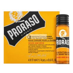 Proraso Wood And Spice Hot Oil Beard Treatment 4 x 17 ml
