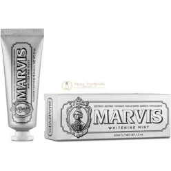   MARVIS Whitening Mint Toothpaste 25ml - Travel Size for Brighter, Healthier Teeth
