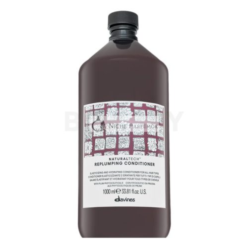 Davines Natural Tech Replumping Conditioner Nourishing Conditioner for Dry and Brittle Hair 1000 ml