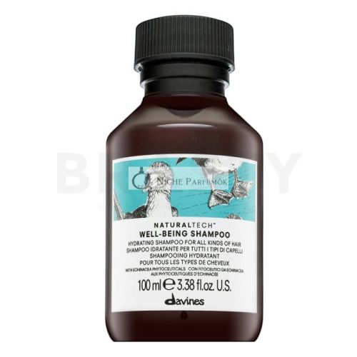 Davines Natural Tech Well-Being Shampoo Revitalizing Shampoo for Softness and Shine 100 ml
