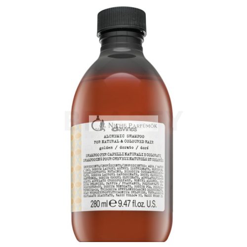 Davines Alchemic Shampoo Toning Shampoo for Blonde Hair Golden 280 ml