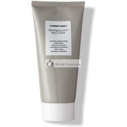 Comfort Zone Tranquillity Moisturizing Body Lotion 200ml Bottle - Amaranth and Essential Oils - Vegan and Silky - Natural Ingredients - Massageable