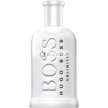 Boss Bottled Unlimited Eau de Toilette Spray for Men with Cistus and Aromatic Energy 200ml
