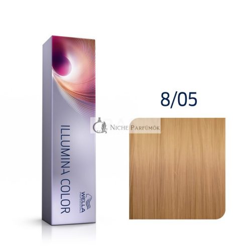 Wella Professionals Illumina Color Professional Permanent Hair Color 8/05 60 ml