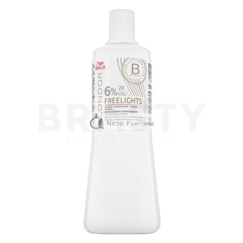 Wella Professionals Blondor Freelights 6% 20 Vol. Developer Emulsion for Hair Lightening 1000 ml