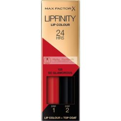   Max Factor Lipfinity lipstick and gloss 125 So Glamorous 2.3ml and 1.9g