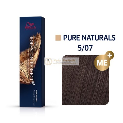 Wella Professionals Koleston Perfect Me+ Pure Naturals Professional Permanent Hair Color 5/07 60 ml