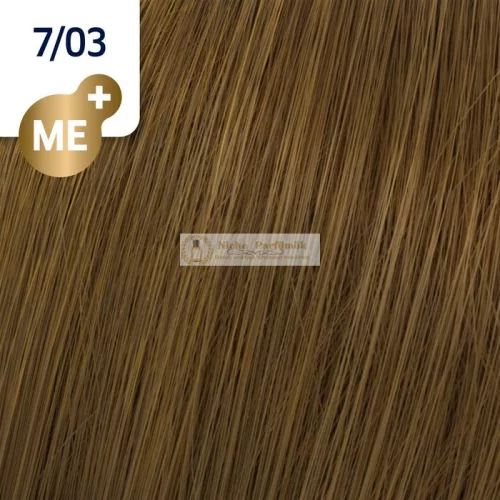 Wella Professionals Koleston Perfect Me+ Pure Naturals Professional Permanent Hair Color 7/03 60 ml