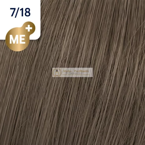 Wella Professionals Koleston Perfect Me+ Rich Naturals Professional Permanent Hair Color 7/18 60 ml