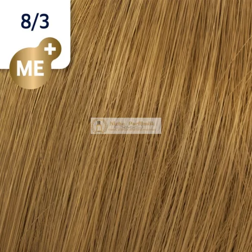 Wella Professionals Koleston Perfect Me+ Rich Naturals Professional Permanent Hair Color 8/3 60 ml