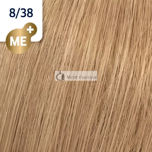 Wella Professionals Koleston Perfect Me+ Rich Naturals Professional Permanent Hair Color 8/38 60 ml