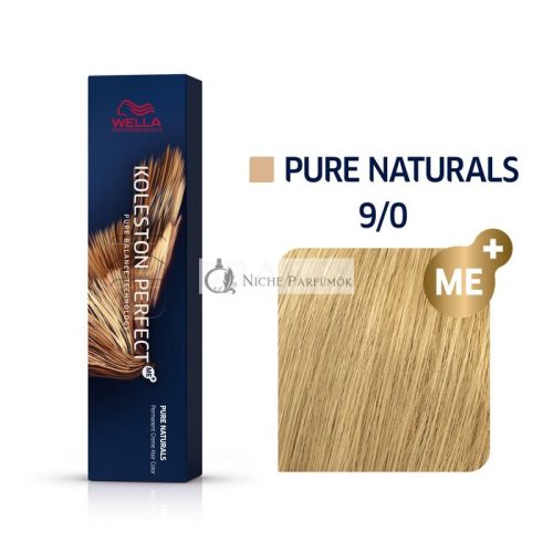 Wella Professionals Koleston Perfect Me+ Pure Naturals Professional Permanent Hair Color 9/0 60 ml