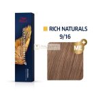 Wella Professionals Koleston Perfect Me+ Rich Naturals Professional Permanent Hair Color 9/16 60 ml