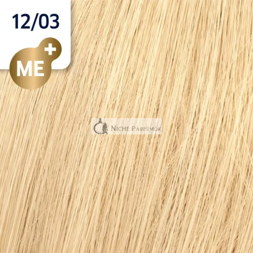 Wella Professionals Koleston Perfect Me+ Special Blonde Professional Permanent Hair Color 12/03 60 ml