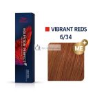 Wella Professionals Koleston Perfect Me+ Vibrant Reds Professional Permanent Hair Color 6/34 60 ml
