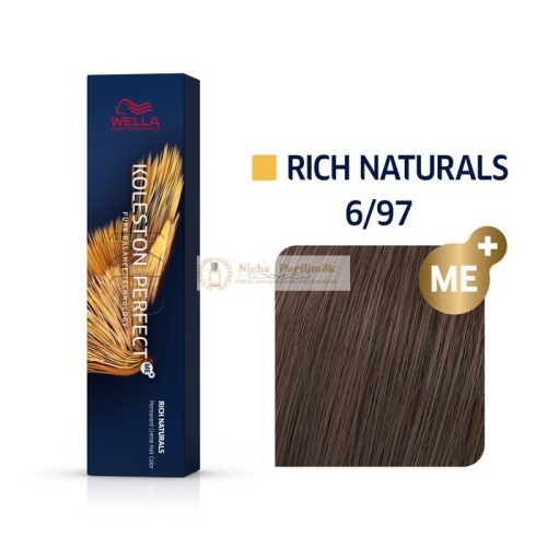 Wella Professionals Koleston Perfect Me+ Rich Naturals Professional Permanent Hair Color 6/97 60 ml