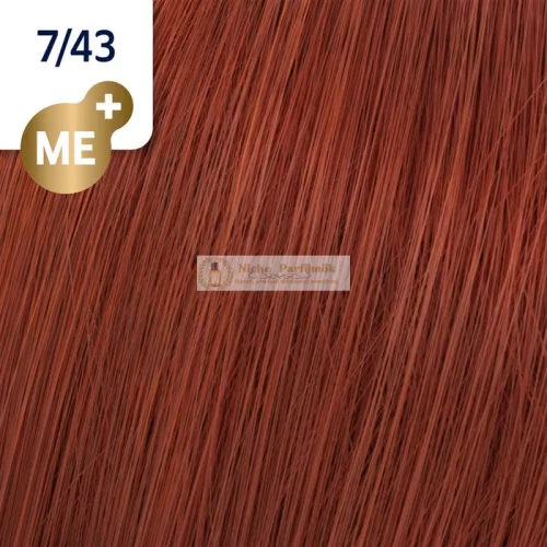 Wella Professionals Koleston Perfect Me+ Vibrant Reds Professional Permanent Hair Color 7/43 60 ml