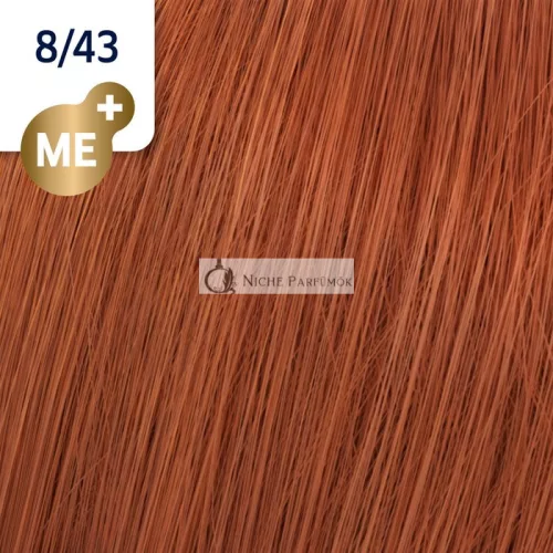 Wella Professionals Koleston Perfect Me+ Vibrant Reds Professional Permanent Hair Color 8/43 60 ml