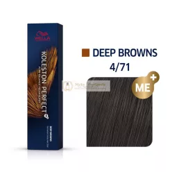   Wella Professionals Koleston Perfect Me+ Deep Browns Professional Permanent Hair Color 4/71 60 ml