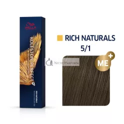   Wella Professionals Koleston Perfect Me+ Rich Naturals professzionális permanens hajszín 5/1 60 ml