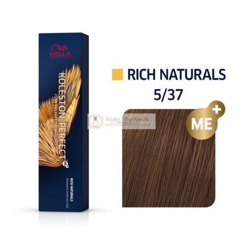 Wella Professionals Koleston Perfect Me+ Rich Naturals Professional Permanent Hair Color 5/37 60 ml