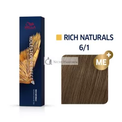   Wella Professionals Koleston Perfect Me+ Rich Naturals Professional Permanent Hair Color 6/1 60 ml