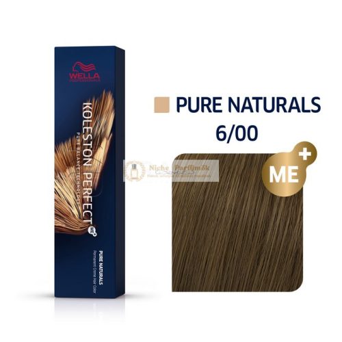 Wella Professionals Koleston Perfect Me+ Pure Naturals Professional Permanent Hair Color 6/00 60 ml