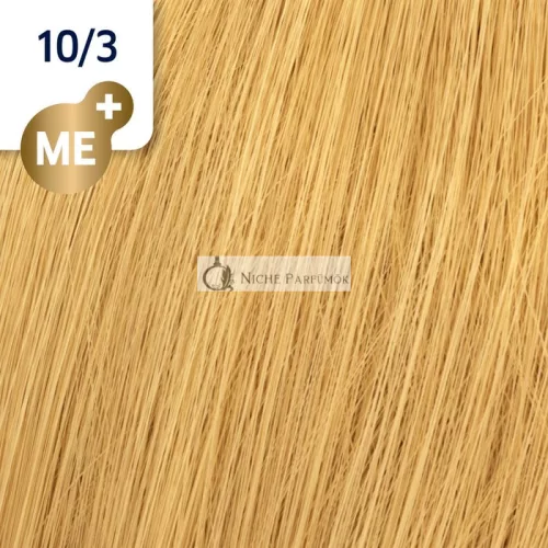 Wella Professionals Koleston Perfect Me+ Rich Naturals Professional Permanent Hair Color 10/3 60 ml