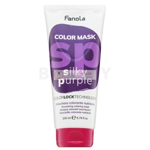 Fanola Color Mask nourishing mask with color pigments for color revival Silky Purple 200 ml