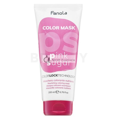 Fanola Color Mask Nourishing Mask with Color Pigments for Reviving Pink Sugar Color 200 ml