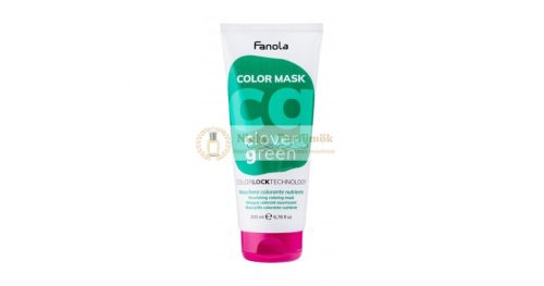 Fanola Color Mask Revitalizing Mask with Color Pigments for Reviving Color Clover Green 200 ml