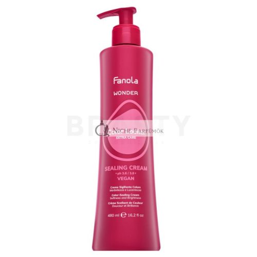 Fanola Wonder Color Locker Sealing Cream Balm for Colored Hair 480 ml