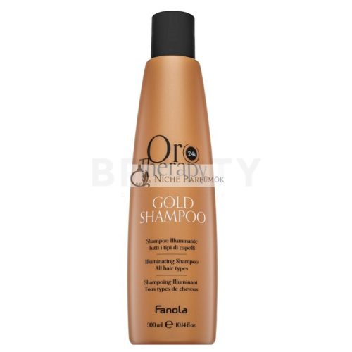 Fanola Oro Therapy 24k Gold Shampoo for Smoothness and Shine 300 ml