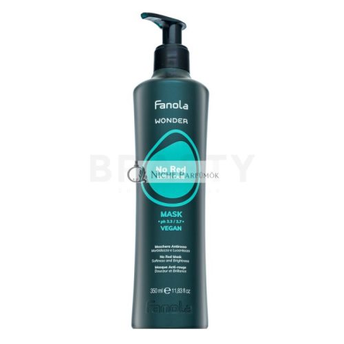 Fanola Wonder No Red Extra Care Mask Neutralizing Mask for Dark Hair 350 ml