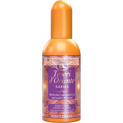 Tesori d'Oriente Karma Aromás Parfüm Nashi Virággal és Cédrusfával, 100ml