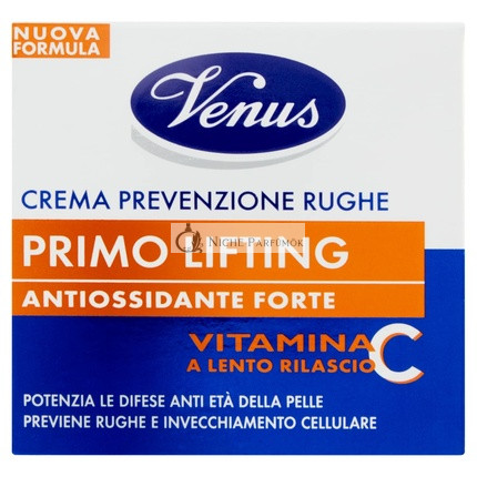 Venus Wrinkle Prevention Cream First Lifting Strong Antioxidant 50ml 1.69 Fl.Oz. Italian Product