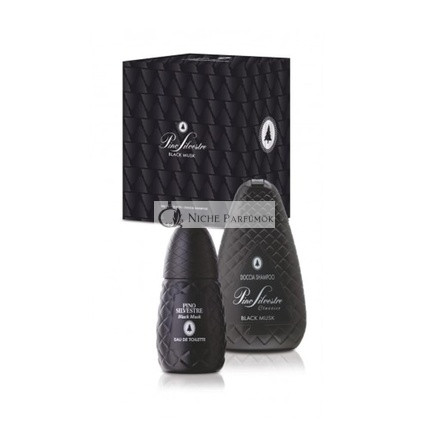 Pino Silvestre Black Musk Men's Perfume Edt 75ml Shower Shampoo 400ml