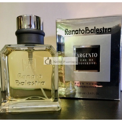 Argento Rento Balestra Pour Homme 3.4 oz 100 ml Edt Spray New Sealed Original