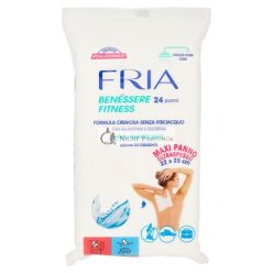   Fria Wellbeing Fitness Refreshing Effect Cleansing Action - 24 Pieces
